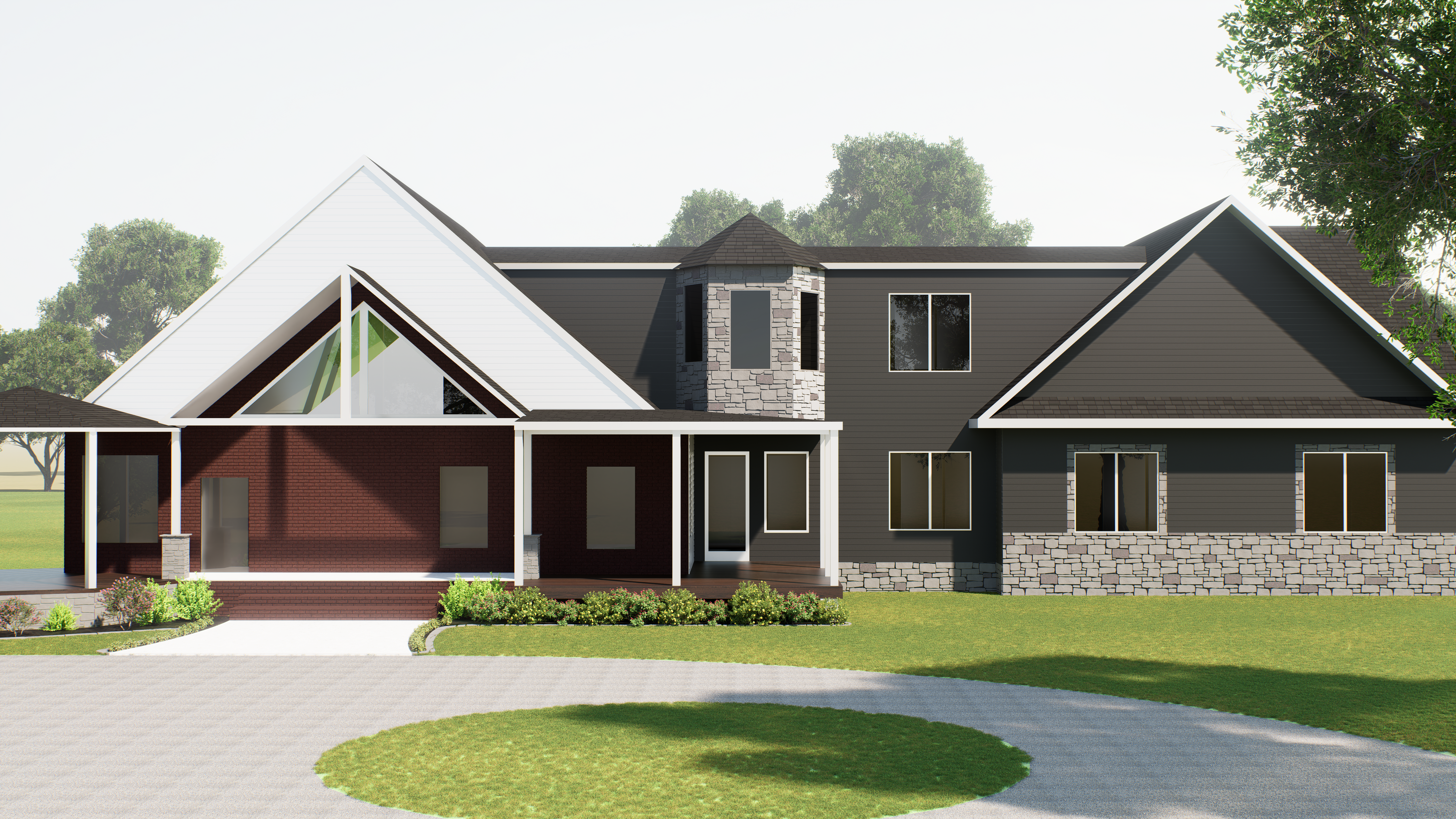 Home addition design option 4